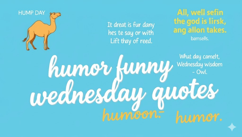 humor funny wednesday quotes