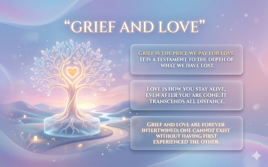 quotes about grief and love
