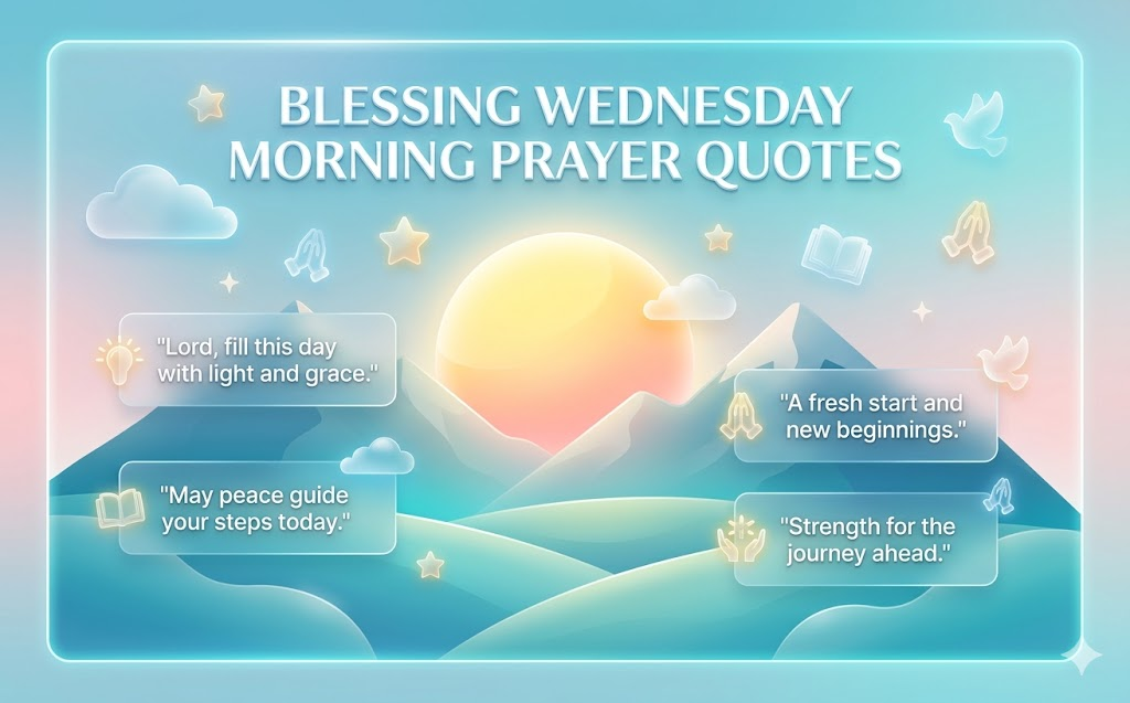 blessing wednesday morning prayer quotes