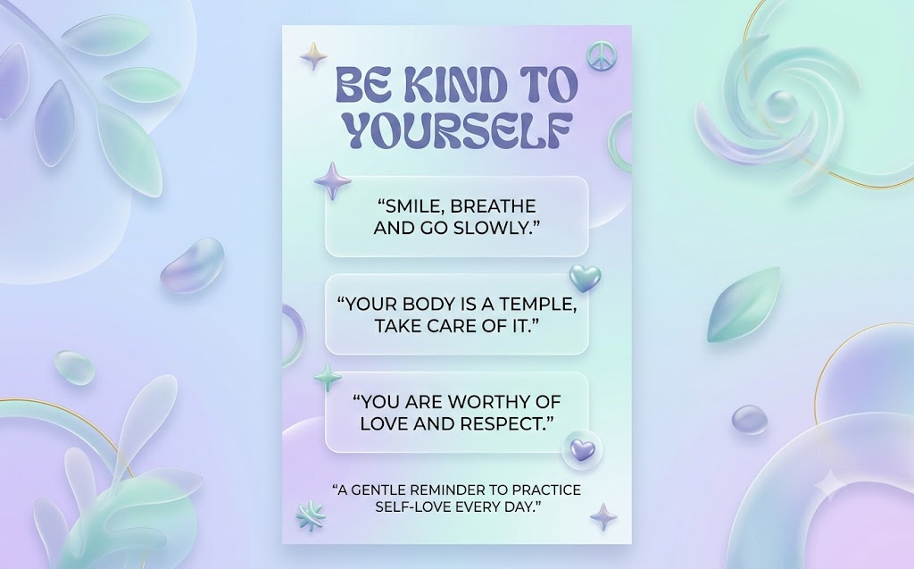 be kind to yourself quotes