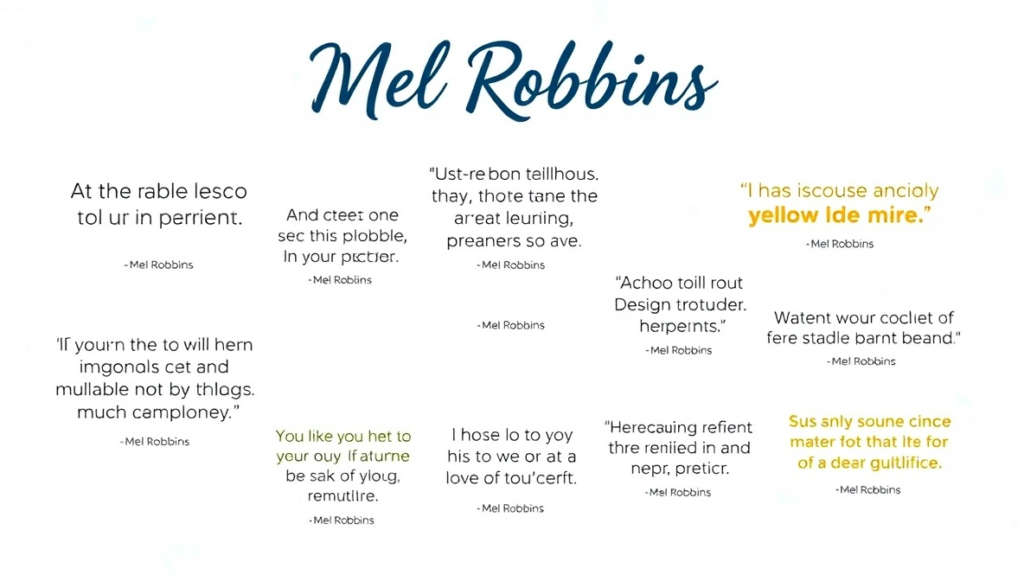 mel robbins quotes