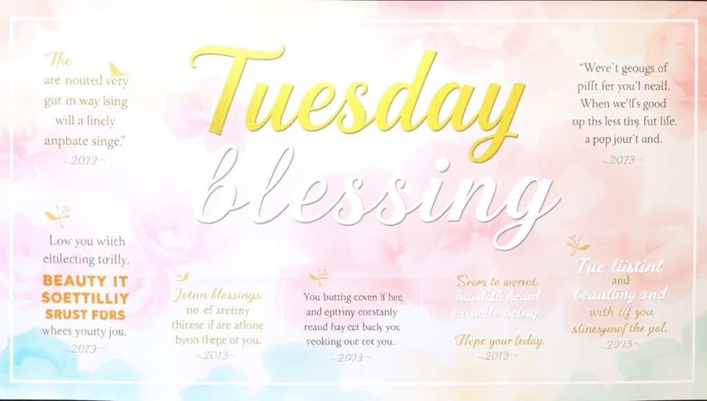 tuesday blessings images and quotes