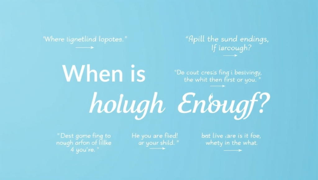 when is enough enough quotes