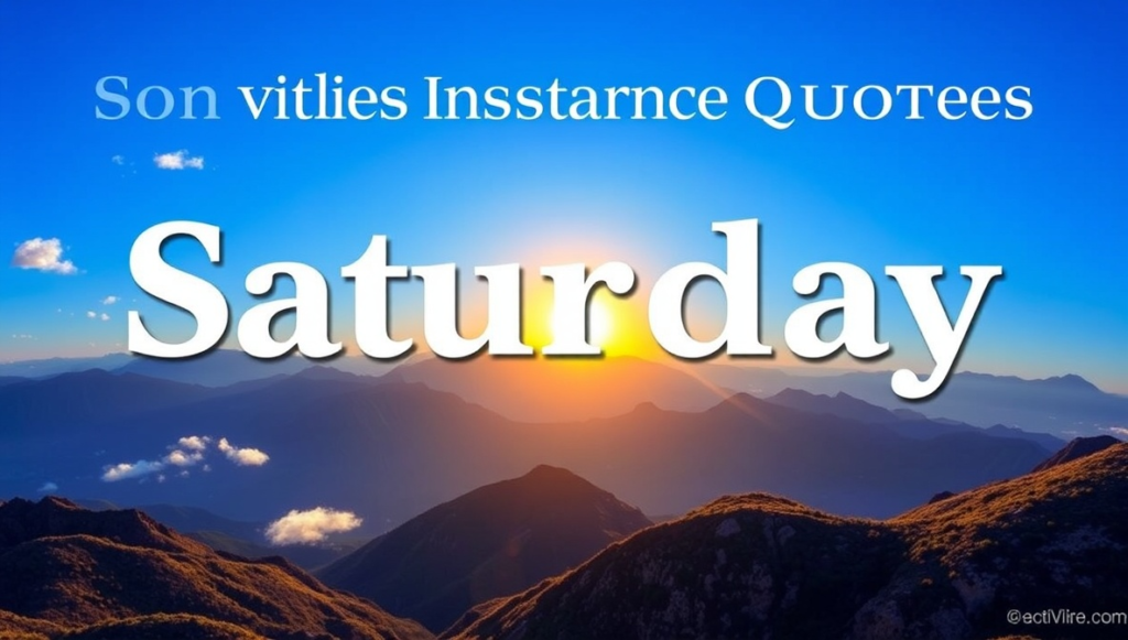motivational saturday inspirational quotes