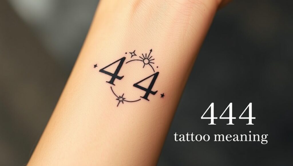 444 tattoo meaning