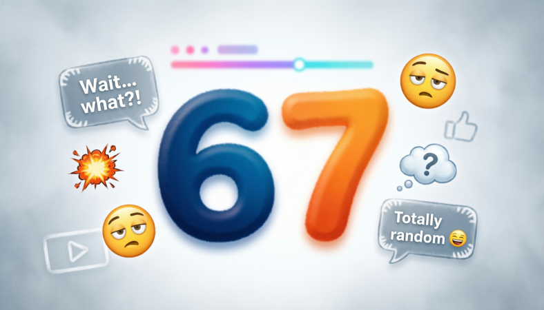 67 meaning slang