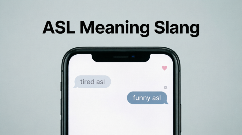 asl meaning slang