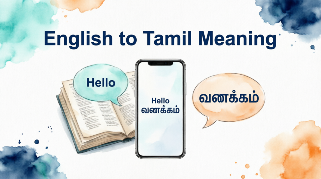 english to tamil meaning