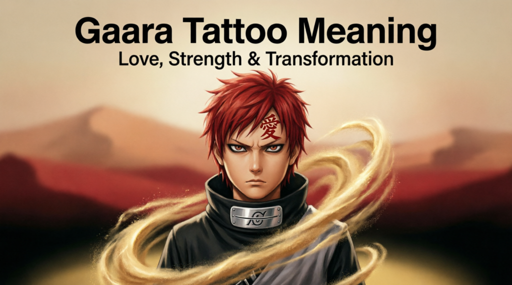 gaara tattoo meaning
