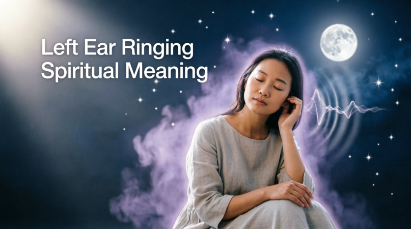 left ear ringing spiritual meaning