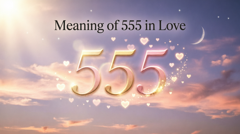 meaning of 555 in love