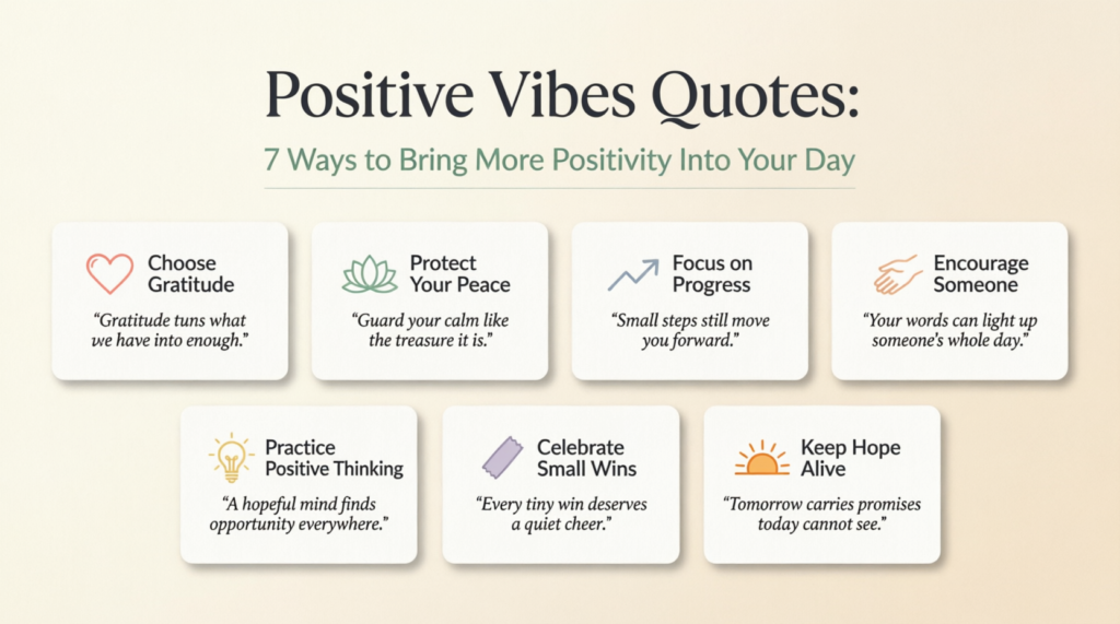 positive vibes quotes